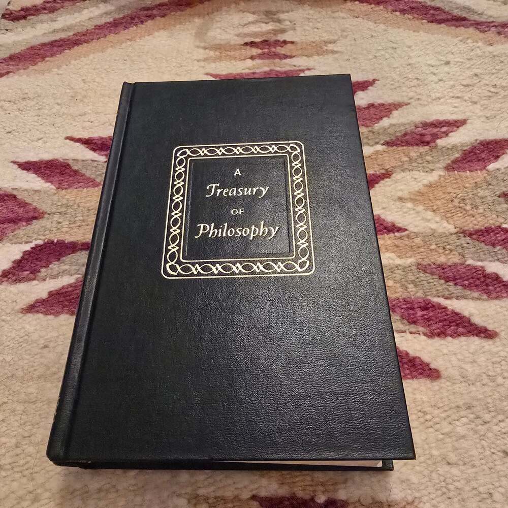 A Treasury of Philosophy by Dagobert Runes